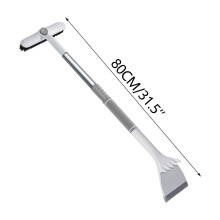 CSEONE Snow Scraper and Brush 3-in-1 Compact Ice Removal