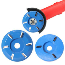 Blue Curved Grinding Disc 90mm 16mm Aperture