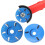 Blue Curved Grinding Disc 90mm 16mm Aperture 1