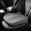 Memory Foam Car Seat Cushion Wedge Gray 1