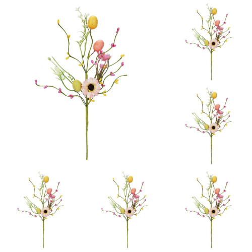 Easter Egg Twig Branches Artificial 6PCS 16 inch