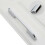 Nickel Cabinet Pull Handle Zinc Alloy 160mm Silver 4
