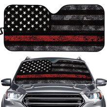 Firefighter Windshield Sun Shade Foldable UV Heat Blocking