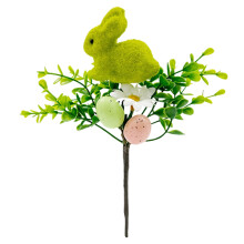 Artificial Easter Flowers and Berries Stem 10 inch 1 piece