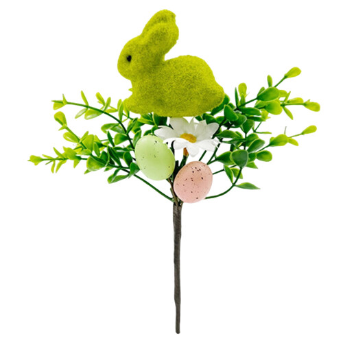 Artificial Easter Flowers and Berries Stem 10 inch 1 piece