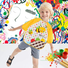 Kids Back-to-School Painting Apron Art Smock 1 Piece