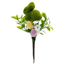 Artificial Easter Flowers and Berries Stem 10 inch 1 piece