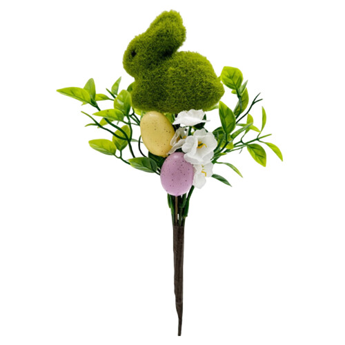 Artificial Easter Flowers and Berries Stem 10 inch 1 piece