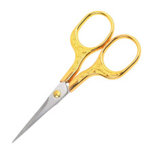 Vintage Stainless Steel Scissors Electroplated 1 Pair
