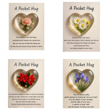 Valentine's Day Gift Card with Floral Pocket