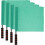 Volleyball Referee Flags with Sponge Handles 4 Pcs 1