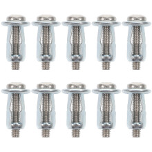 Hollow Door Anchor Expansion Nut Set with Screw 10 pcs