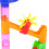 Plastic Building Blocks Toy Maze Track Construction Set 1