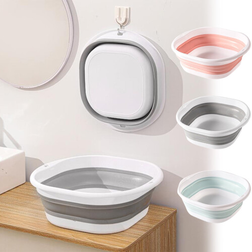 Foldable Foot Bath Basin Portable Soaking Tub 1