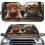 Cat Car Sun Shade Portable Windshield Cover UV Reflective 1