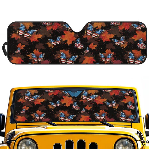 Foldable Windshield Sun Shade Aluminum Foil 1 pc