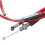 Supvox Throttle Cable Kit Red Plastic Steel 2 Set 4