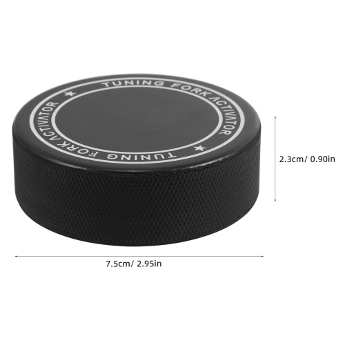 LEORX Tuning Fork Puck Accessory Black Activator 1 Pack 1