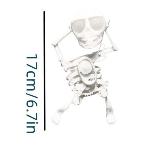 Dancing Skeleton Man Toy Clockwork Mechanism 1pc 2
