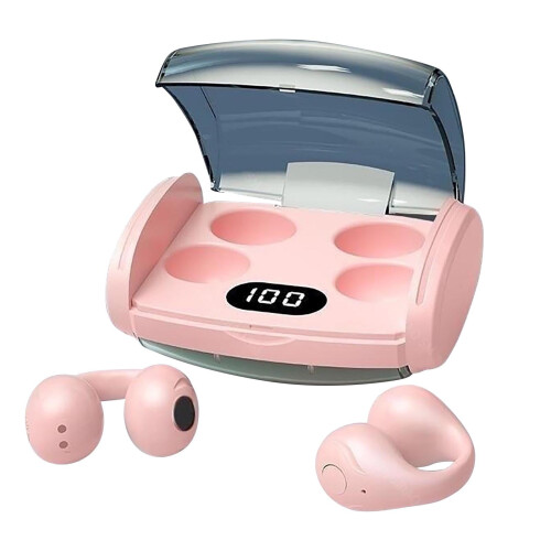 Bluetooth Headset Earclip Wireless Mini Earphones for