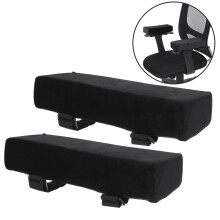 Supvox Arm Rest Cushion for Office Chair Black 1 Pair