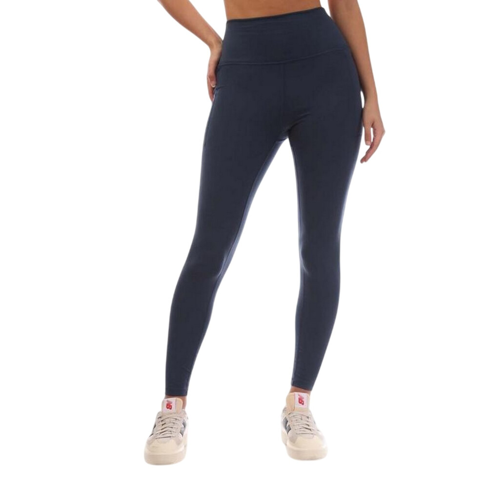 New Balance (12 Uk - 14 Uk, Navy) Womens/Ladies High Rise Leggings