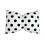 Coussin décoratif à nœud papillon, 30 cm 2