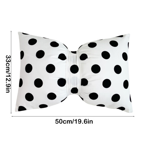 Coussin décoratif à nœud papillon, 30 cm 2