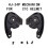 Helmet Mount Base for HJC C10 - Secure Attachment, 2 pcs 6