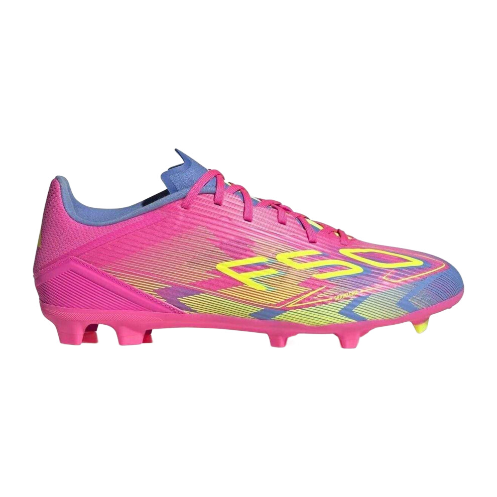 Adidas (9.5 Uk, Lucid Blue/Lemon) Mens F50 League Football Boots