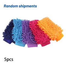 Car Wash Gloves Chenille Coral Fleece 1 Pair
