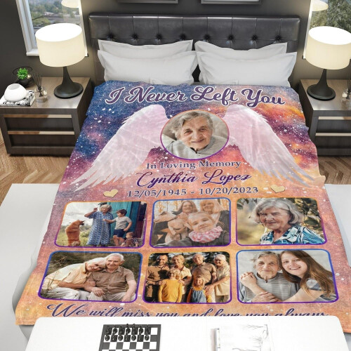 Coperta personalizzata con foto e testo, 50x60 cm 2