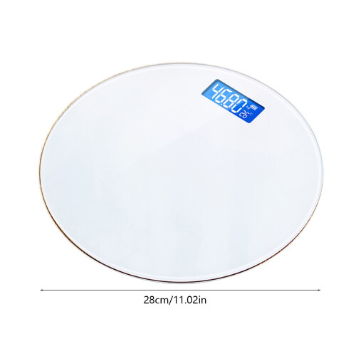 Smart Scale with Temperature Measurement White 400 lbs 2