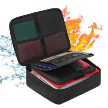 Fireproof Waterproof Document Storage Bag A4 Letter Size