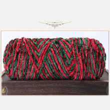 Chenille Crochet Yarn Ball Skin-Friendly Warm Plush 100g