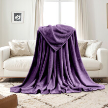 Flannel Bath Towel Blanket 27.56 x 39.37 in