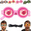 Funny Props Glasses Blinking Crazy Eyes with Strap 1