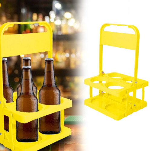 Cup Holder with Handle 4 Holes Reusable