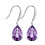 Sterling Silver Blue Topaz Drop Earrings 1 Pair 1