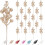 Glitter Berry Tree Picks Silver Stem 18-Pack 2