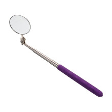 Extendable Mechanic Inspection Mirror Purple Glass 1 Set