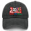 World Soccer Tournament Baseball Hat Black Adjustable 1