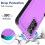 Defender Case for Samsung Galaxy A23 4G/5G Purple Rugged 5