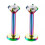 Lip Ring Ear Stud Surgical Steel Monroe Helix Tragus Labret 1