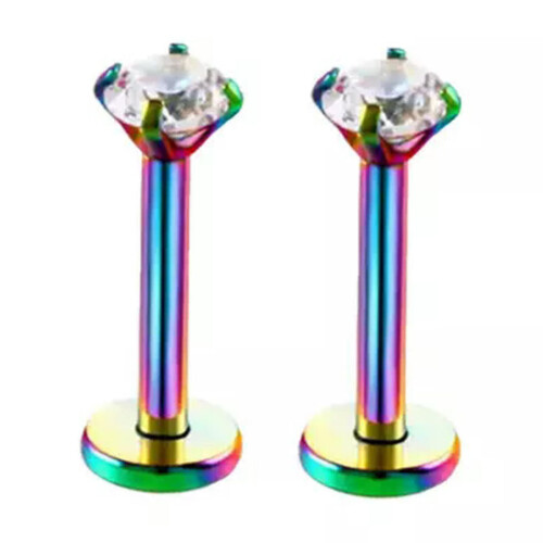 Lip Ring Ear Stud Surgical Steel Monroe Helix Tragus Labret