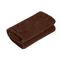 Soft Fleece Blanket Brown Flannel Microfiber 50x60 in