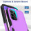 Defender Case for Samsung Galaxy A23 4G/5G Purple Rugged 3