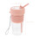 Portable Electric USB Juicer Cup 350ml Pink 2