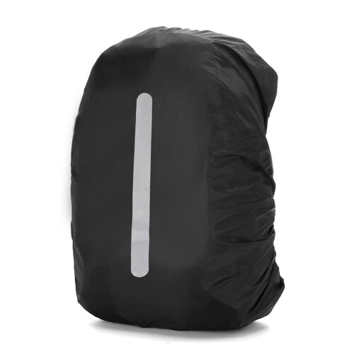 Waterproof Backpack Cover Black 30L