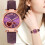 Women's Quartz Analog Watch with Leather Strap 1